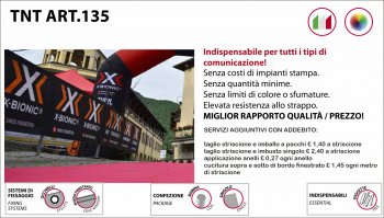 Striscioni TNT art 135.