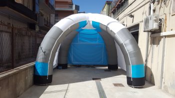 spider gonfiabile 4x4 noleggio