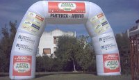 diametro arco gonfiabile m. 1,91 luce base m. 4,65 altezza m. 4,15 